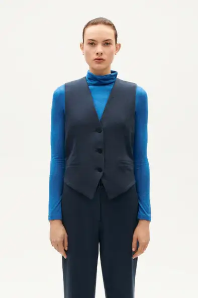 Thinking MU Edith Vest Donkerblauw