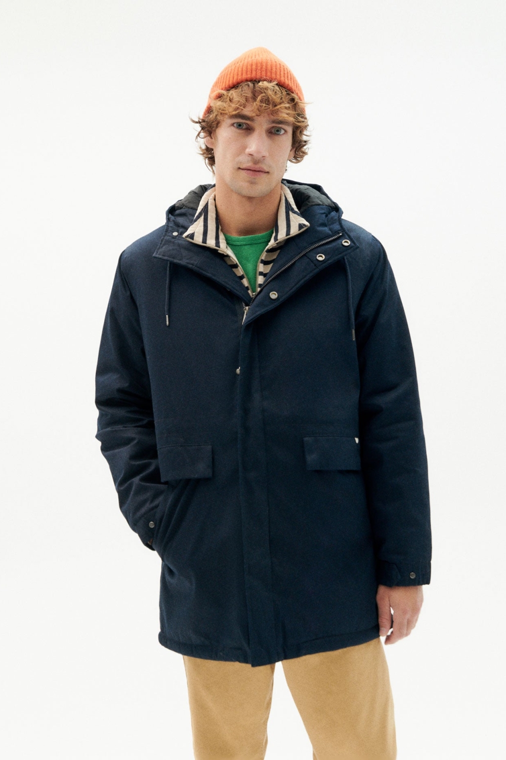 Thinking MU mannen vegan Jas Peps Blauw