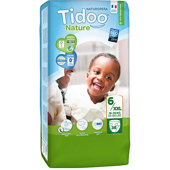 Tidoo Nature Luiers Maat 6 - XL 16-30kg