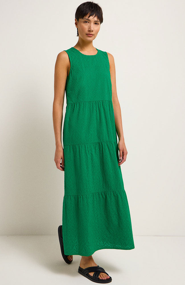 Lanius  Maxi Jurk Structuur Groen