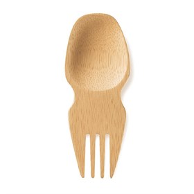 Spork Bamboe Vork en Lepel