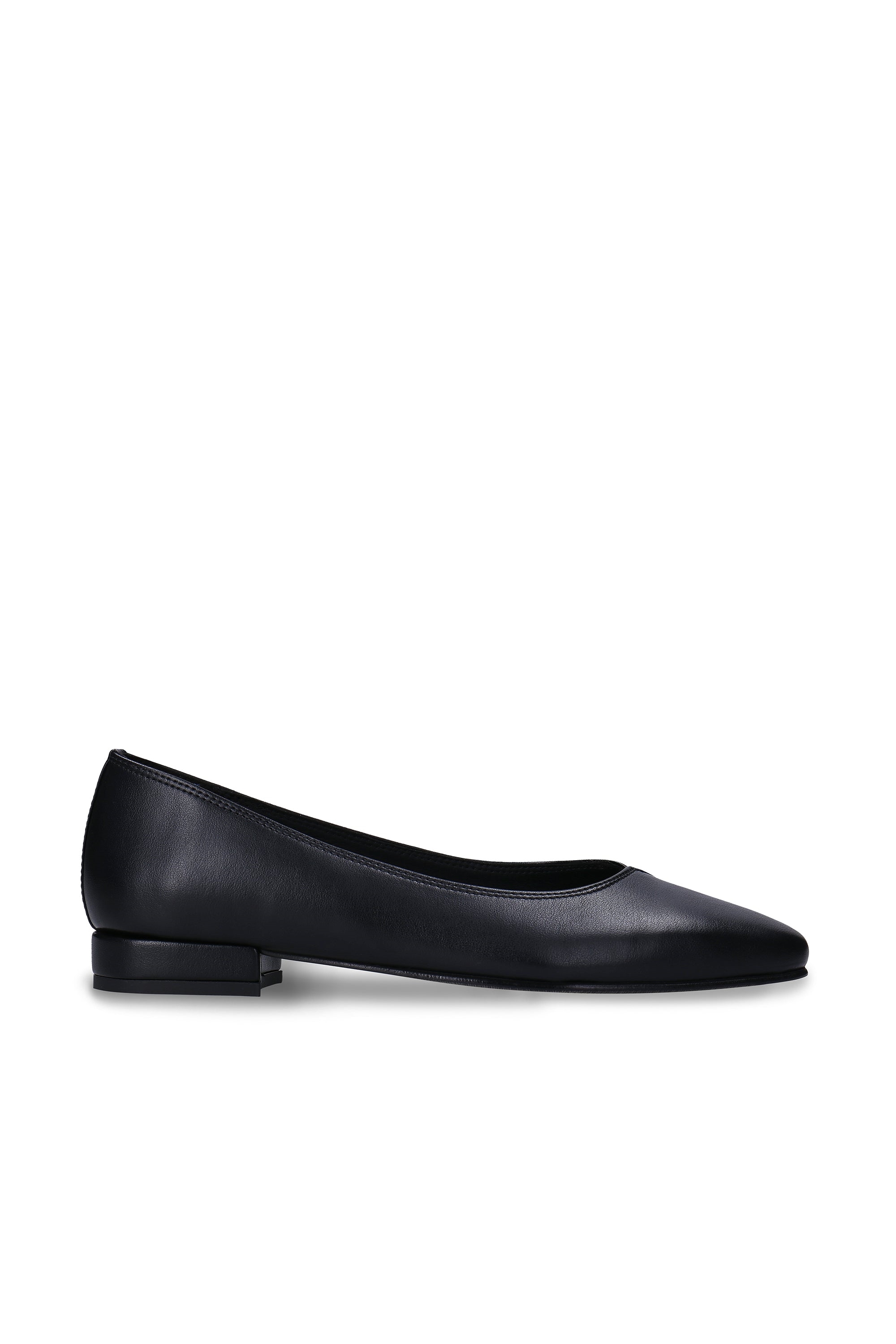 NAE  Ballerina's Pam Vegan Eco-Leer Zwart