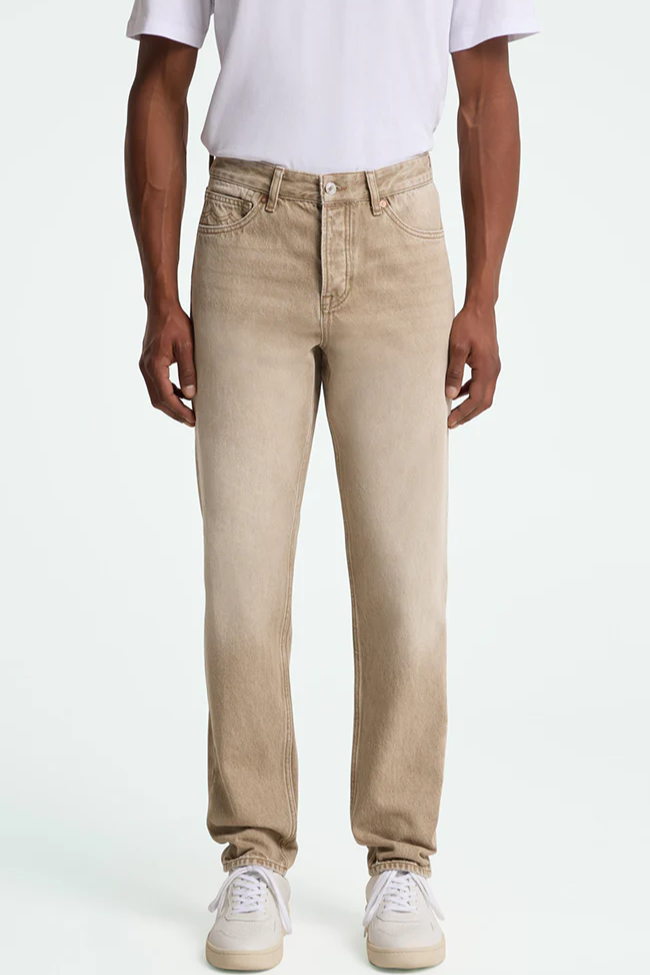 Kings of Indigo mannen vegan Sushan Retro Beige Jeans