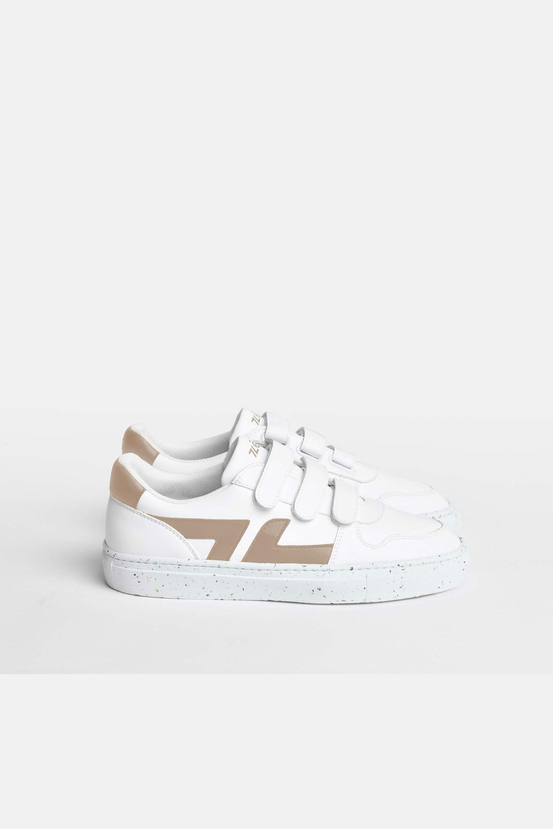 ZÃ¨ta mannen vegan Alpha Velcro Sneakers Beige