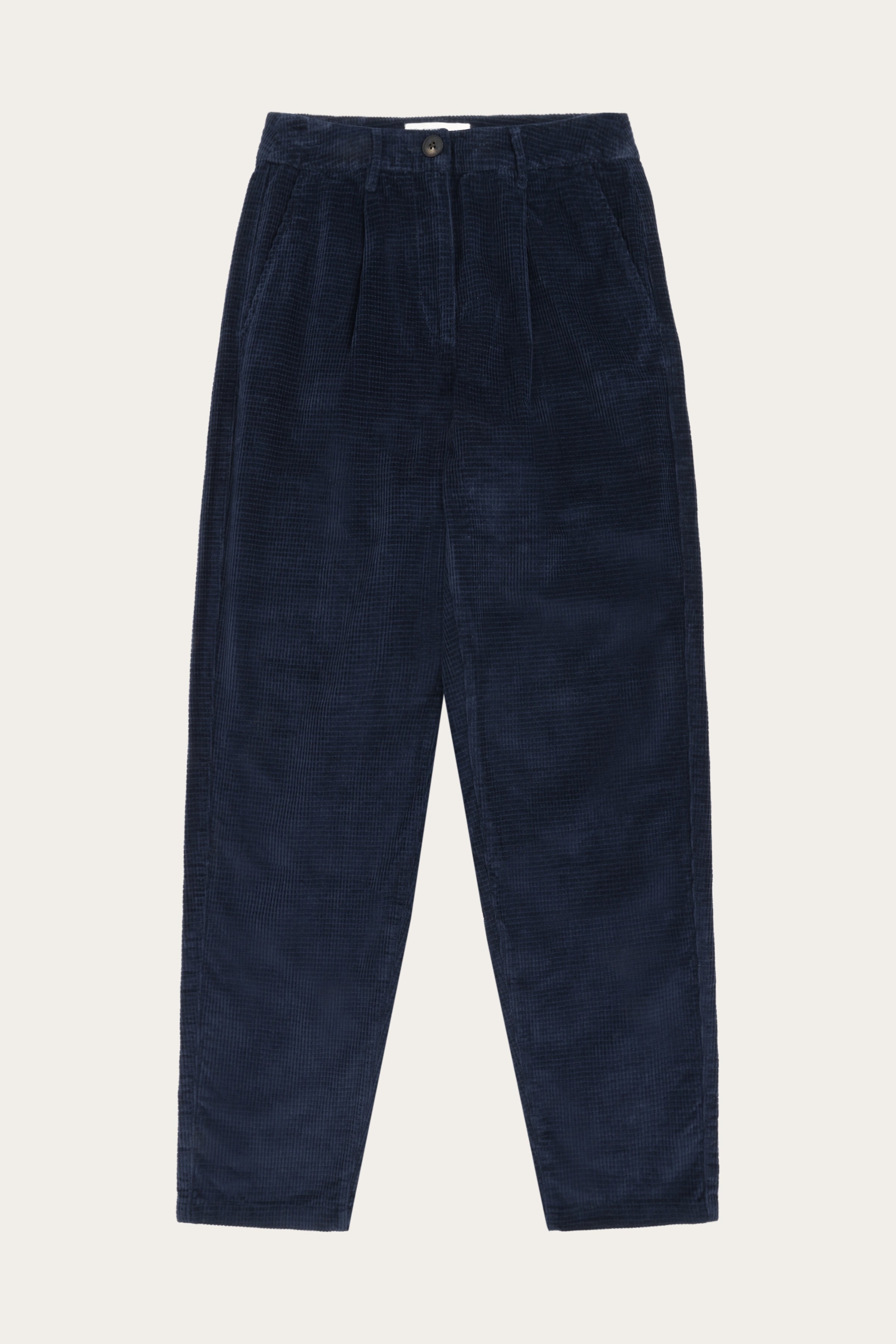 KnowledgeCotton Apparel  Damesbroek Chloe Corduroy Night Sky