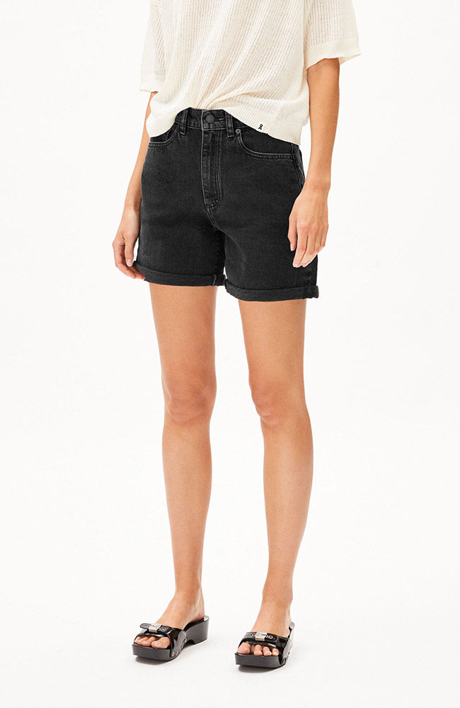 ARMEDANGELS  Denim Shorts Sheaari Ebony Black