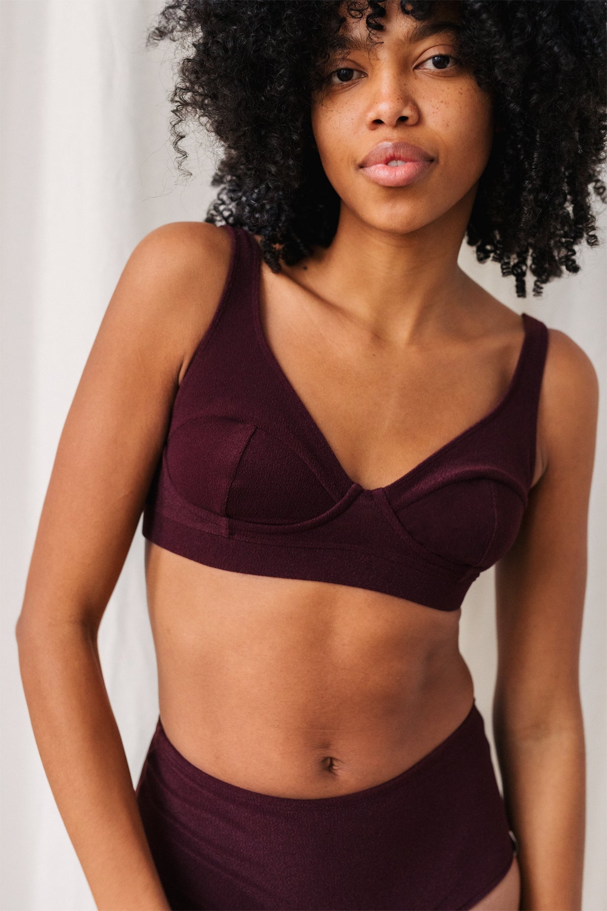 TWOTHIRDS  Bikinitop Myall Top Druiven