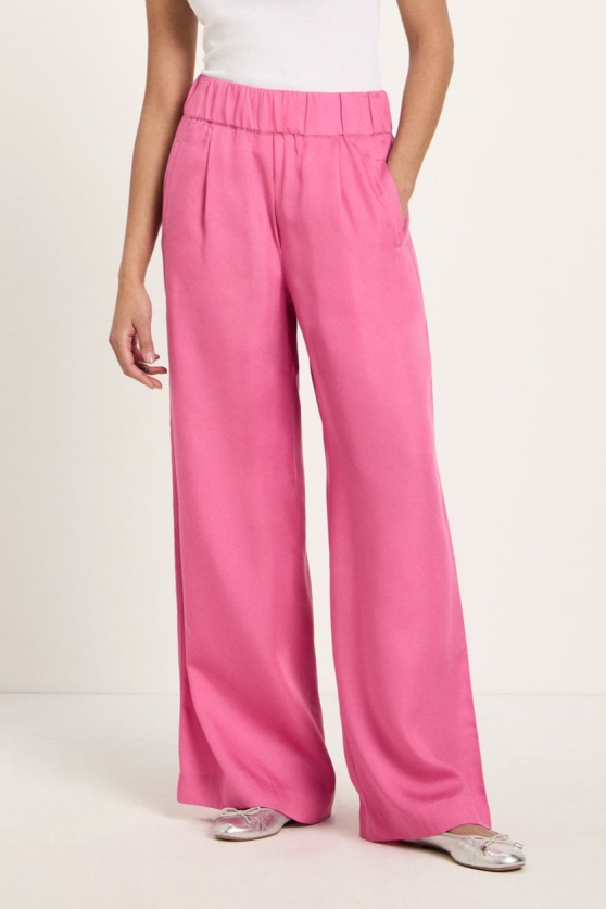Lanius  Roze Broek Met Wijde Pijpen