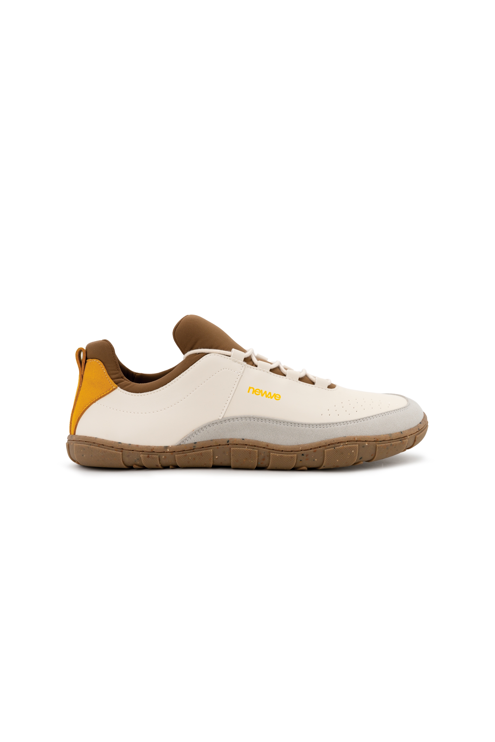 newve mannen vegan Sneakers Fusion Geel