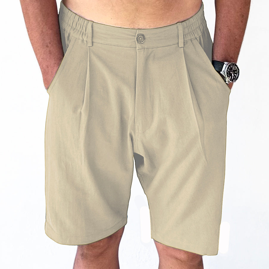 Short Beige - Zand - Camel – Gerecycled Katoen