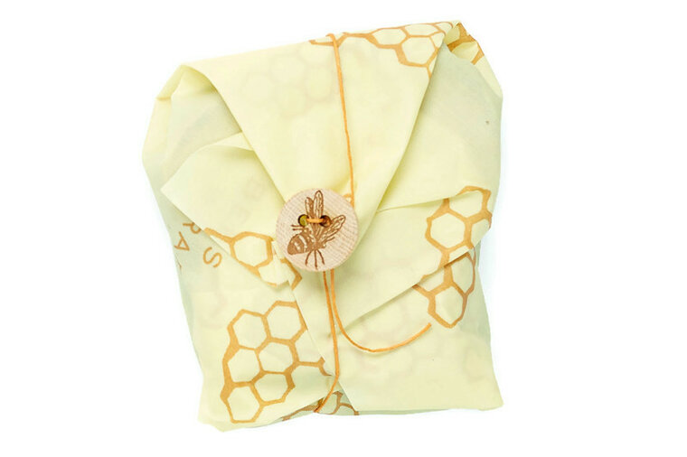 Bee's Wrap: Sandwich Foodwrap, herbruikbare bijenwas doek.