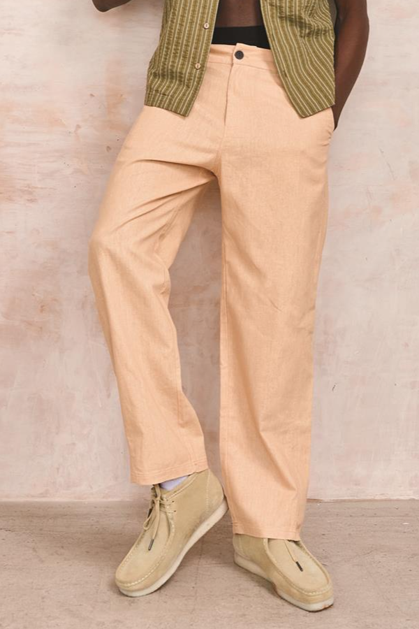 KOMODO mannen vegan Broek Makulu Zand