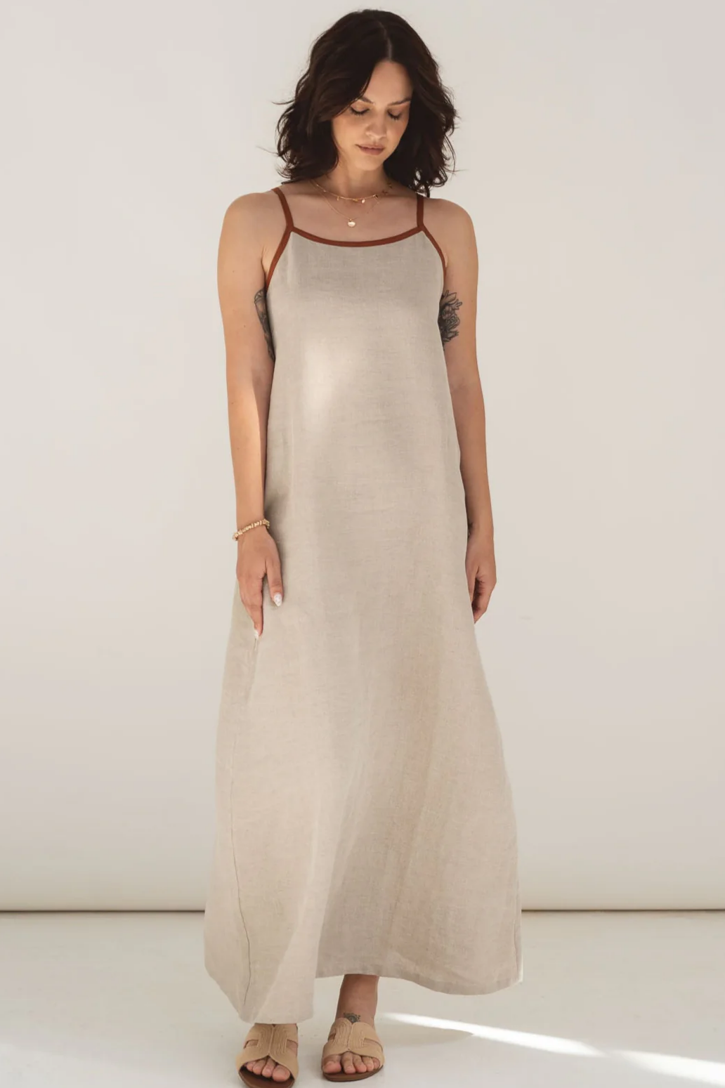 NÃ¤z  Jurk Eline Beige