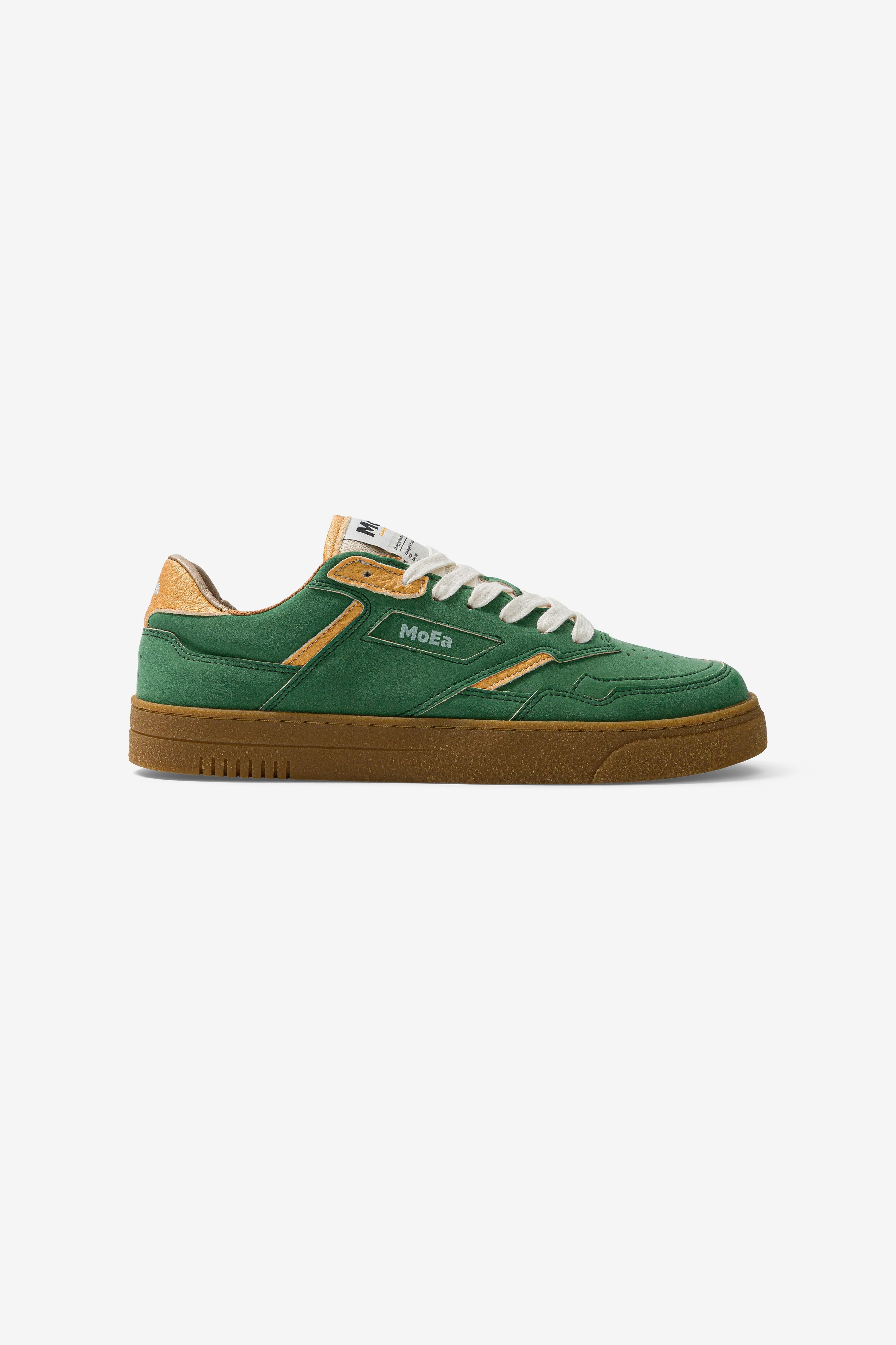 MoEa mannen vegan Sneakers Gen9 Ananasgroen & Geel