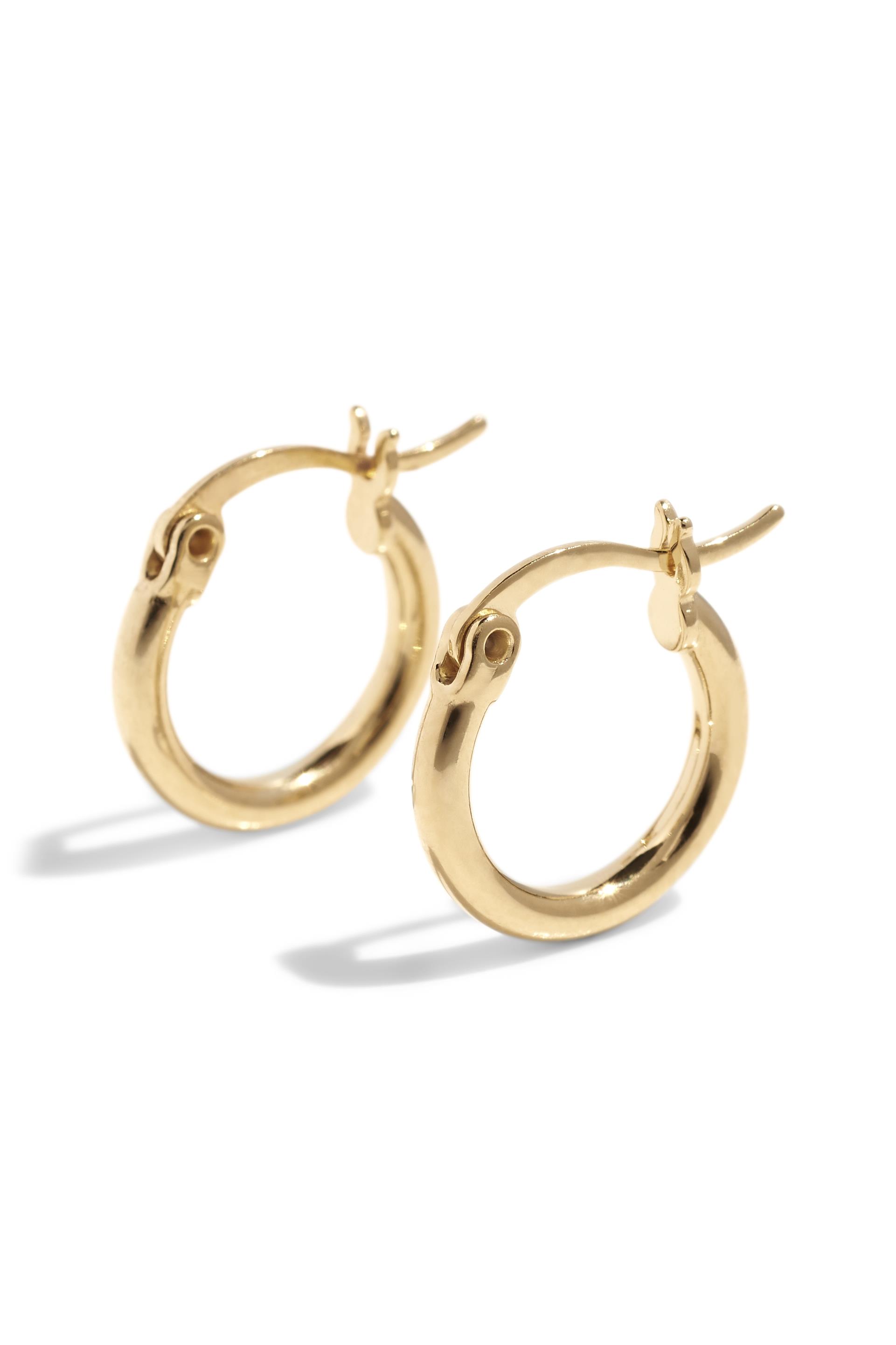 Bound Studios  The Base Hoop S Massief 14k Goud