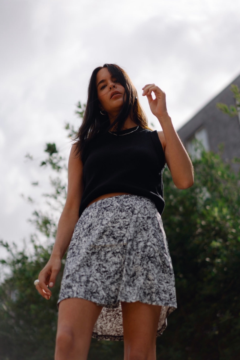 JAN 'N JUNE  Mini Rok Filia Nervous Print