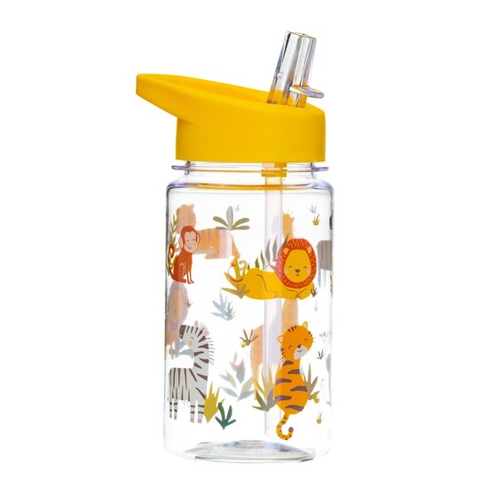 Sass & Belle waterfles Savannah Safari 400ml, BPA vrij