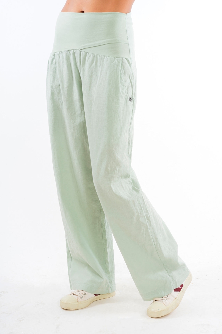 RAVENS VIEW IBIZA  Broek Elba Light Aloe Groen