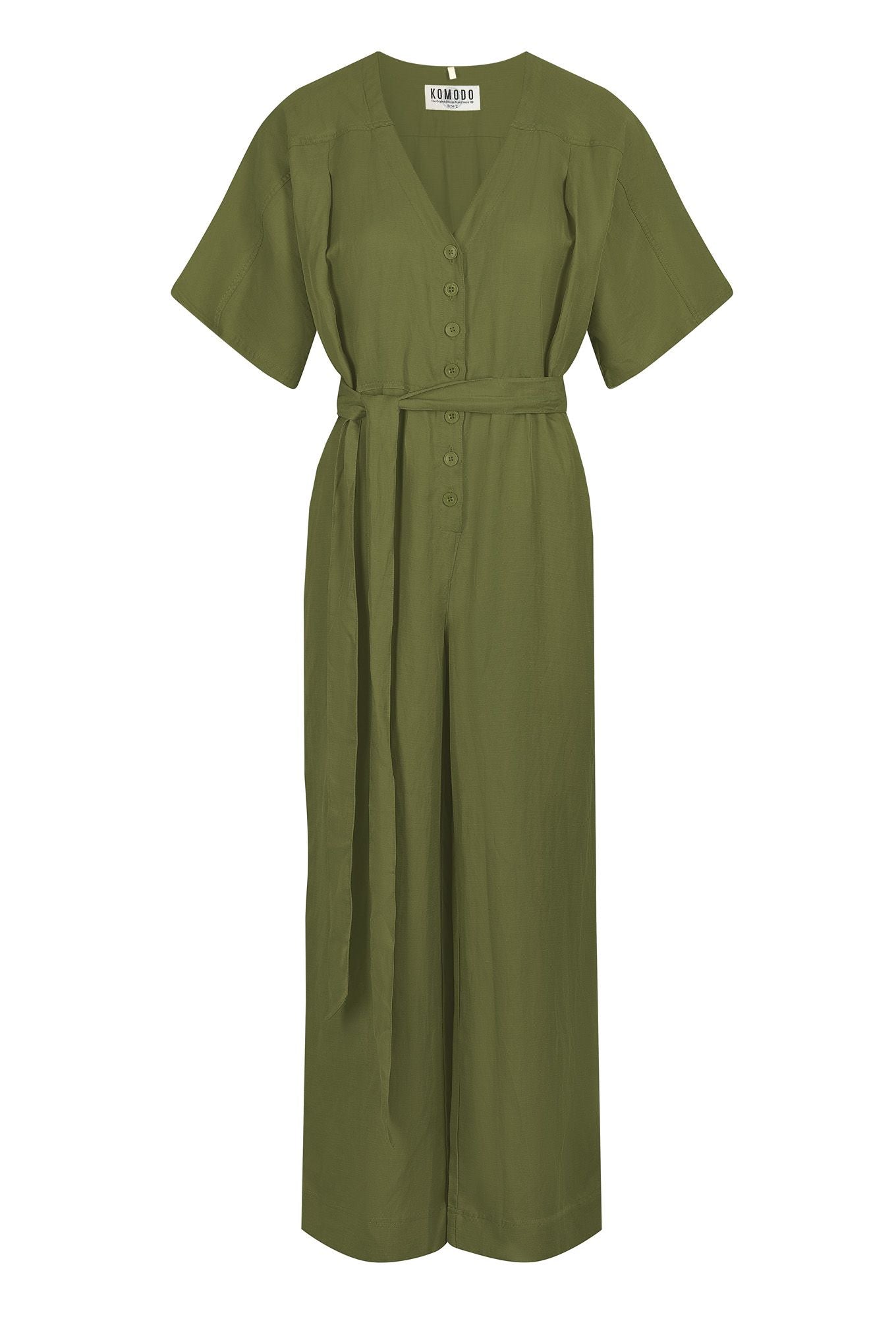 KOMODO  Jumpsuit Astir Kaki Groen