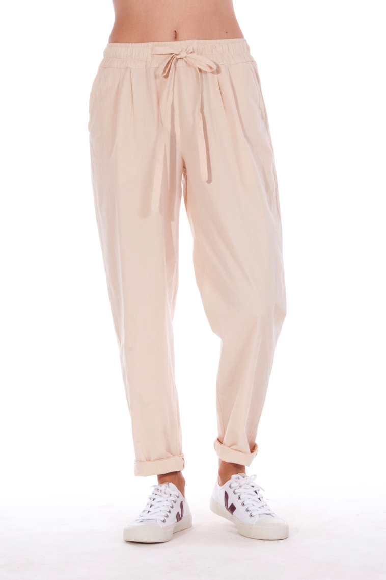 RAVENS VIEW IBIZA  Broek Santorini Sand Beige
