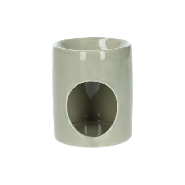 Geuroliebrander, porselein, lichtgroen, Ø 8 cm