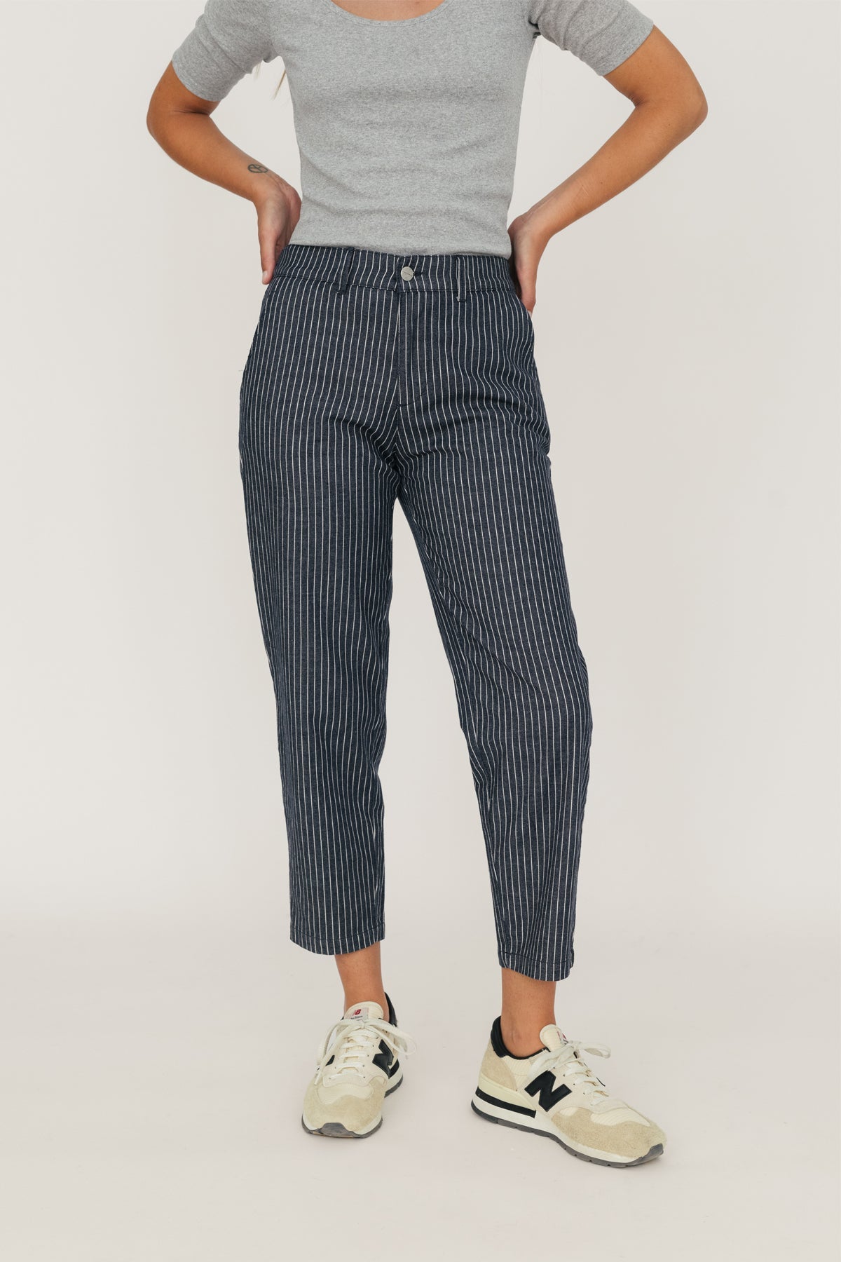 TWOTHIRDS  Broek El Calo Met Blauwe Strepen