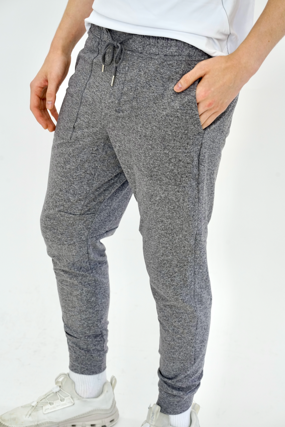 SEAAV mannen vegan Joggingbroek Poseidon Jogger Shark Heather Grey