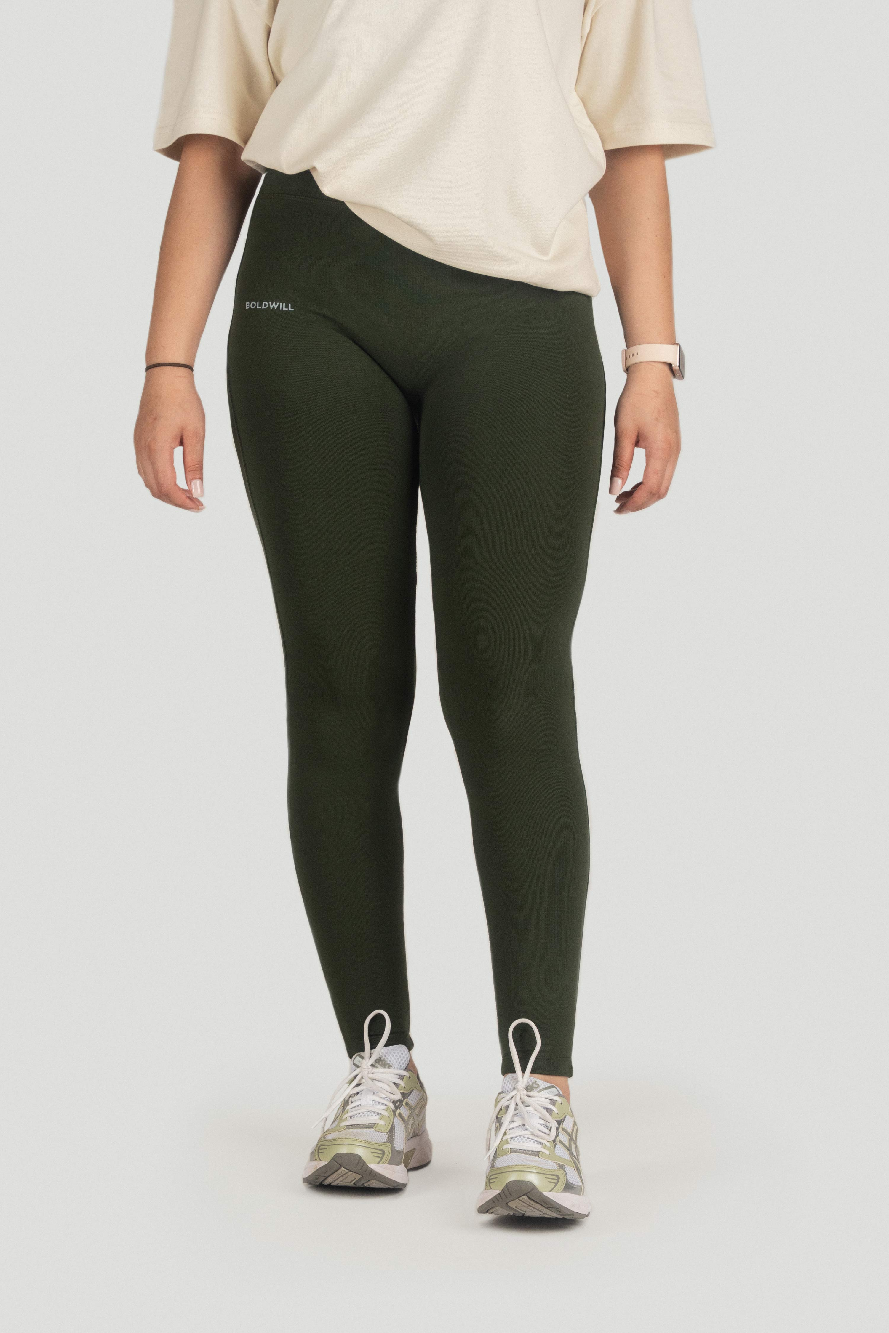 Boldwill  Leggings Dennengroen