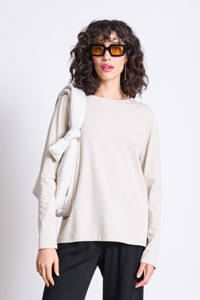 JAN 'N JUNE  Longsleeve Brushed Boy Ivoor