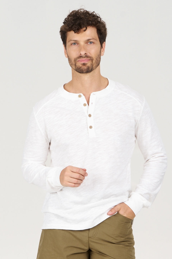 KOMODO mannen vegan Top Arlo White