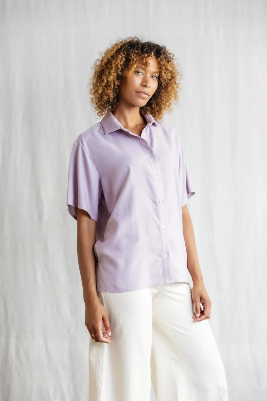 Jyoti - Fair Works  Shirt NEHAni Paars