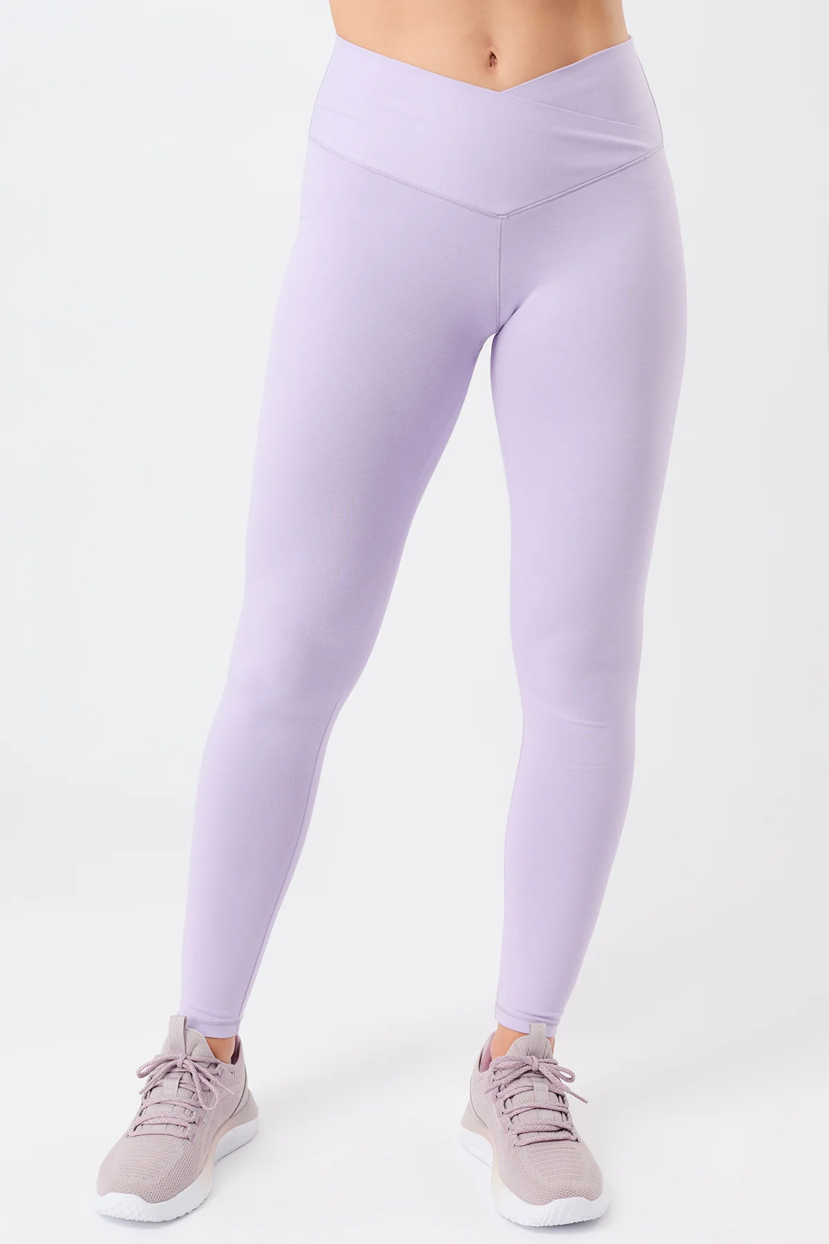 MANDALA  Leggings Met Wikkelbandje, Paars