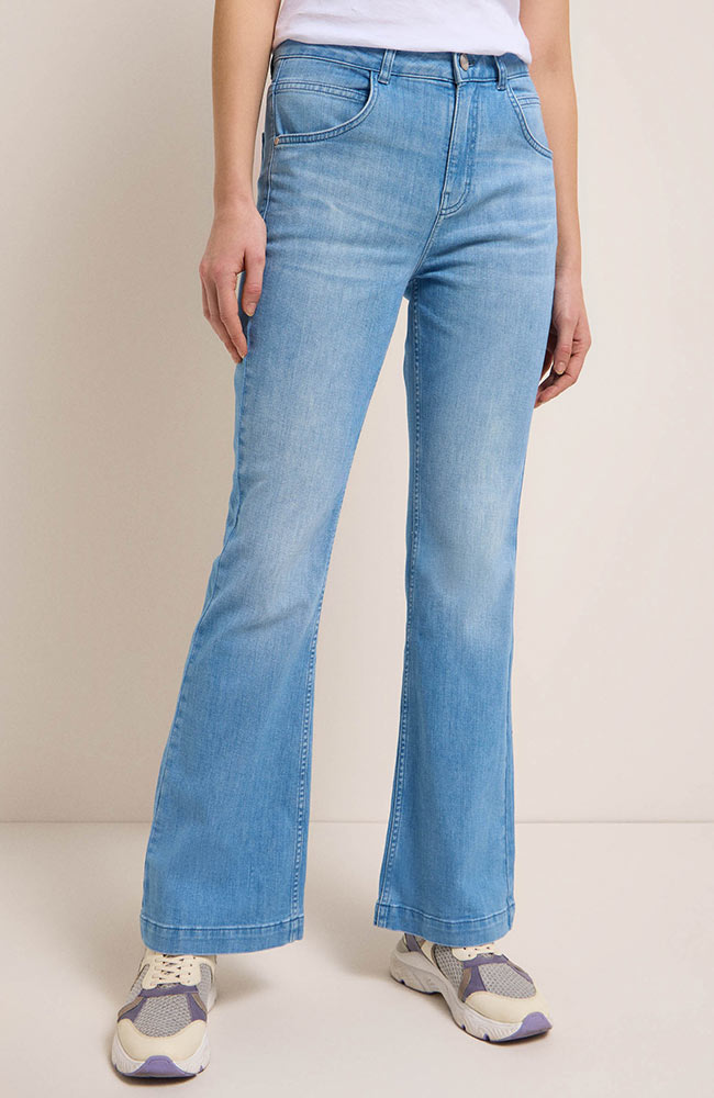 Lanius  Flared Jeans Light Blue