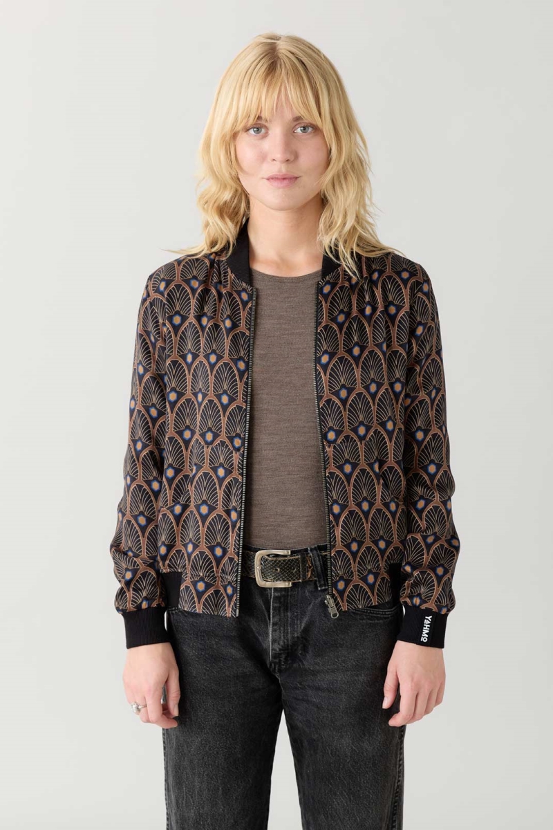 Yahmo  Omkeerbare Bomberjack Ruth Metropolis/Blauw