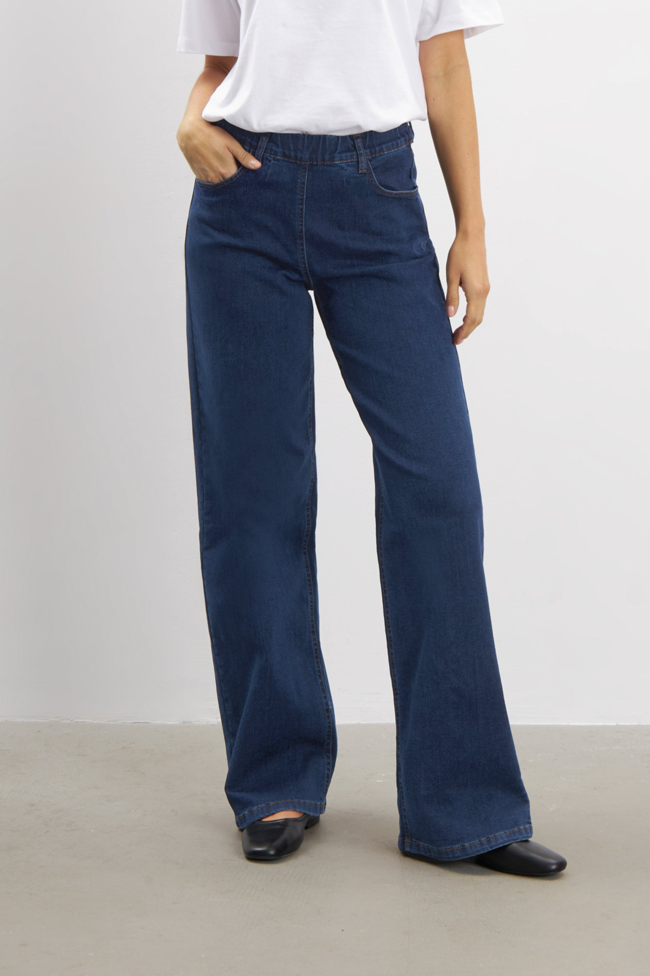 LAURIE  Jeans Donna Loose Ll Donkerblauw Denim