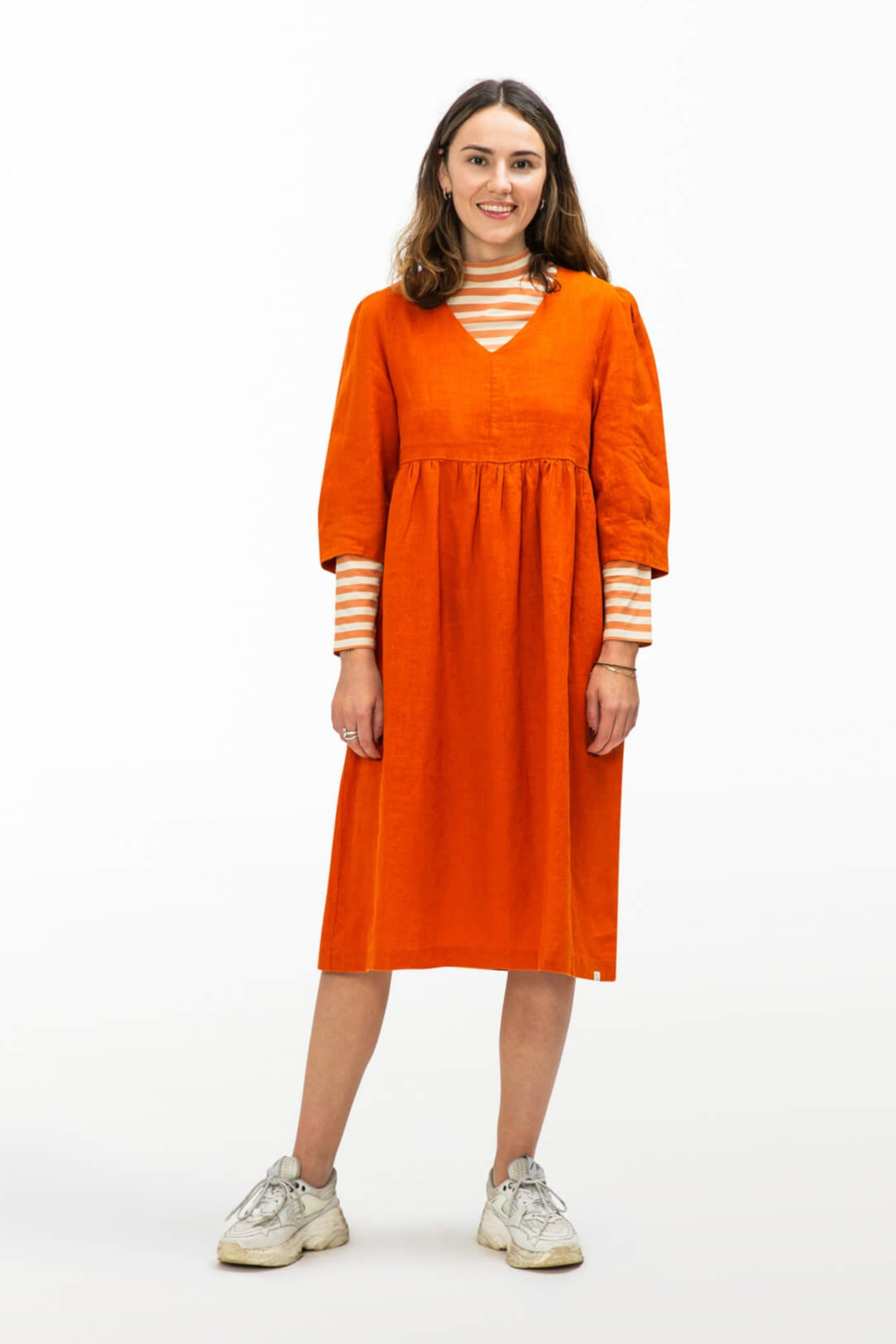 MATONA  Jurk Squash Oranje