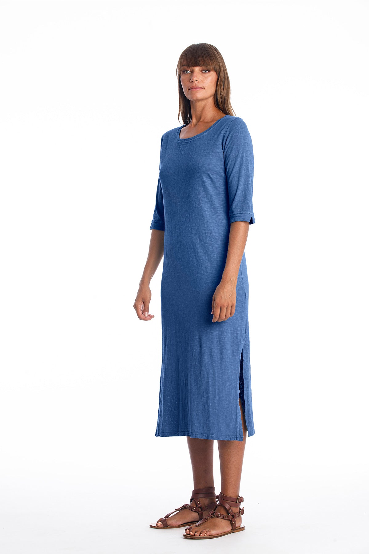 RAVENS VIEW IBIZA  Jurk Maxi Mia Indigo Blauw