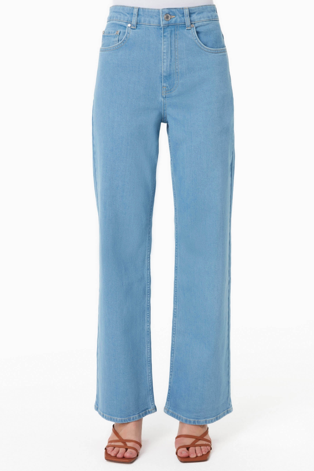 ORGANICATION  Jeans Lichtblauw