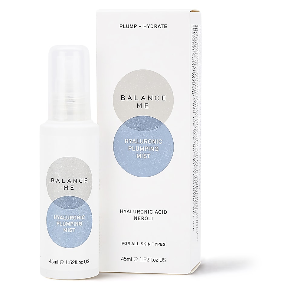 Balance Me Plump & Hydrate Hyaluronic Plumping Mist