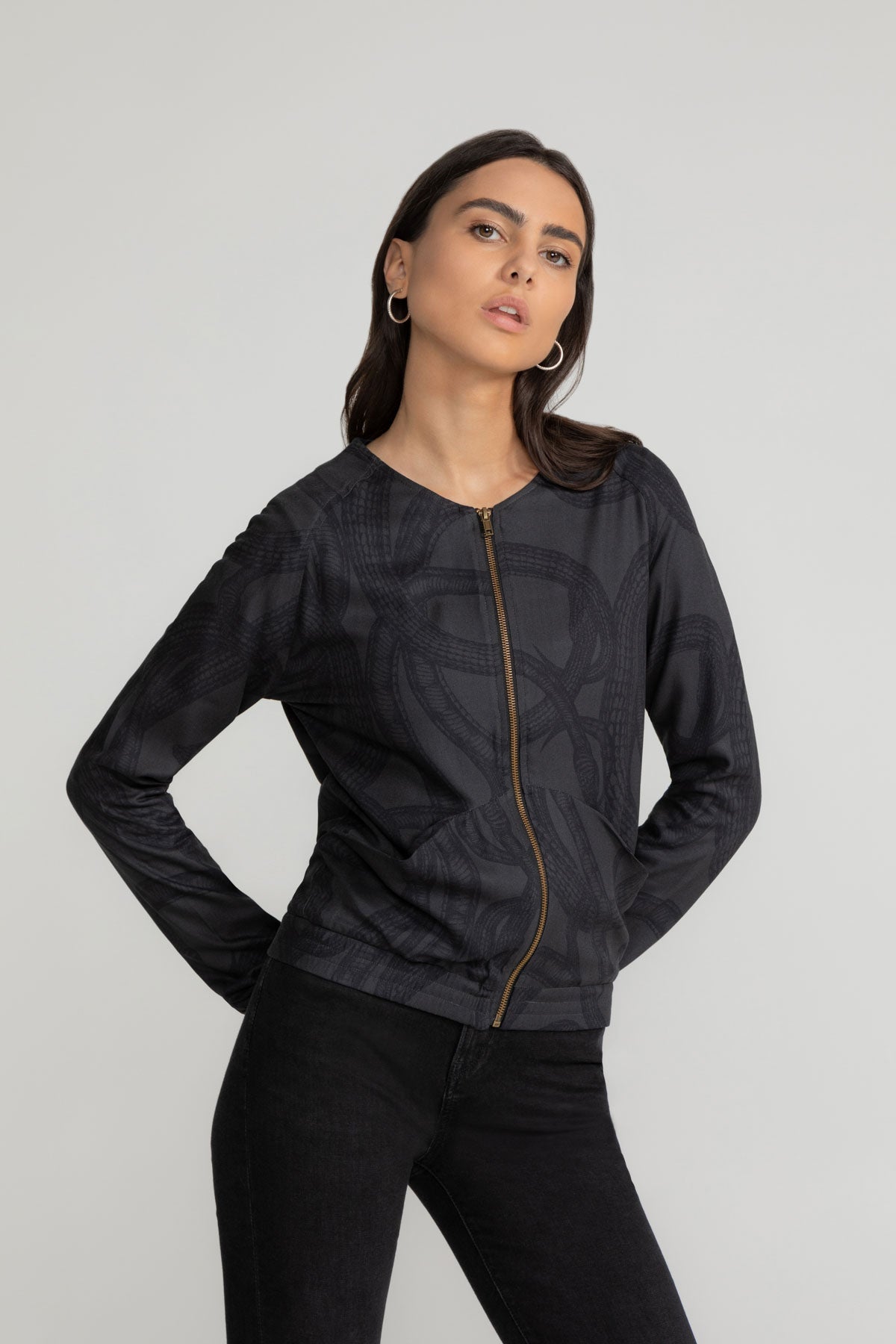 LOVJOI  Blouson Jas Boca Snake Pit