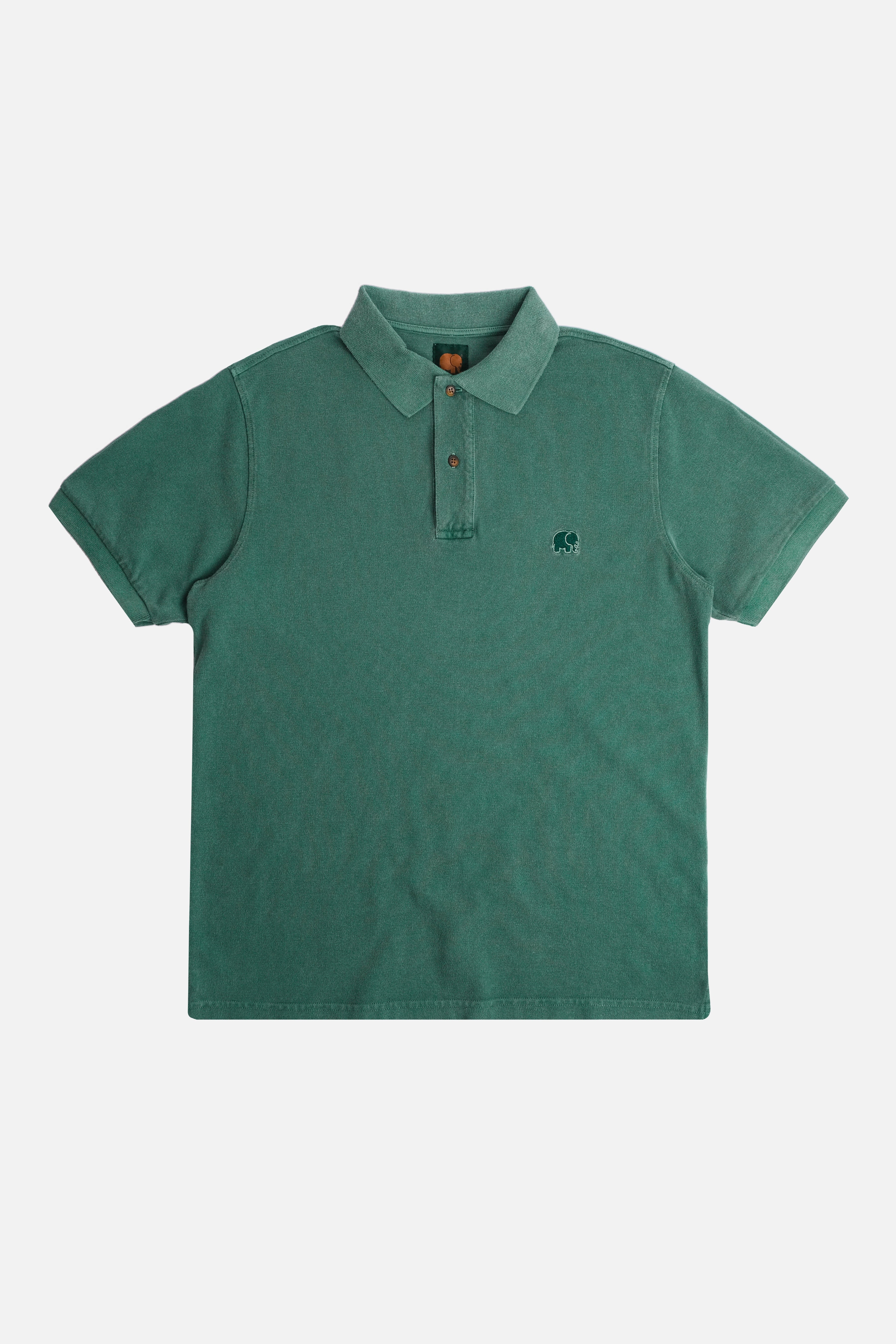 Trendsplant mannen vegan Poloshirt Eden Groen
