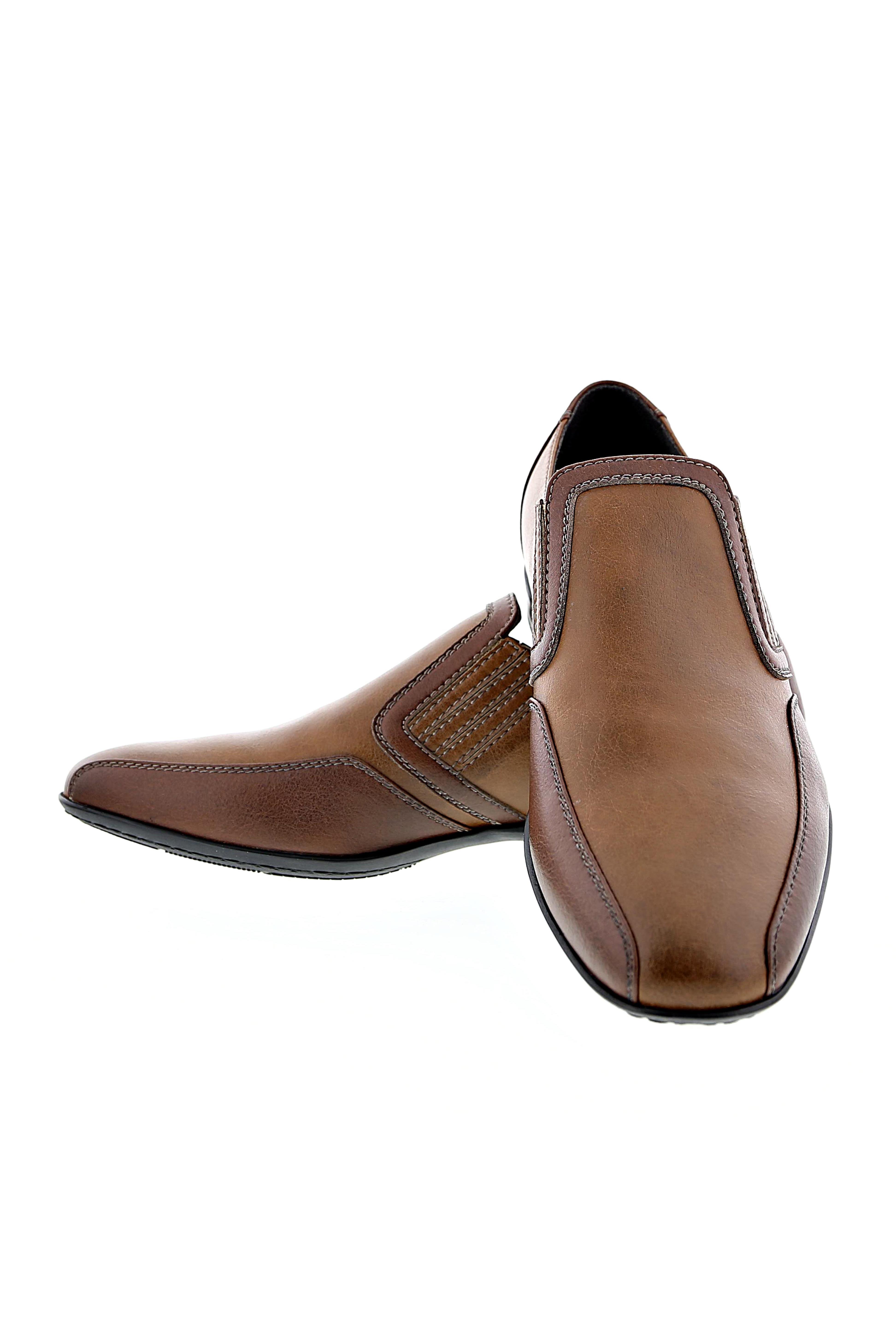 Noah mannen vegan Slip-On Loafer Gianni Bruin
