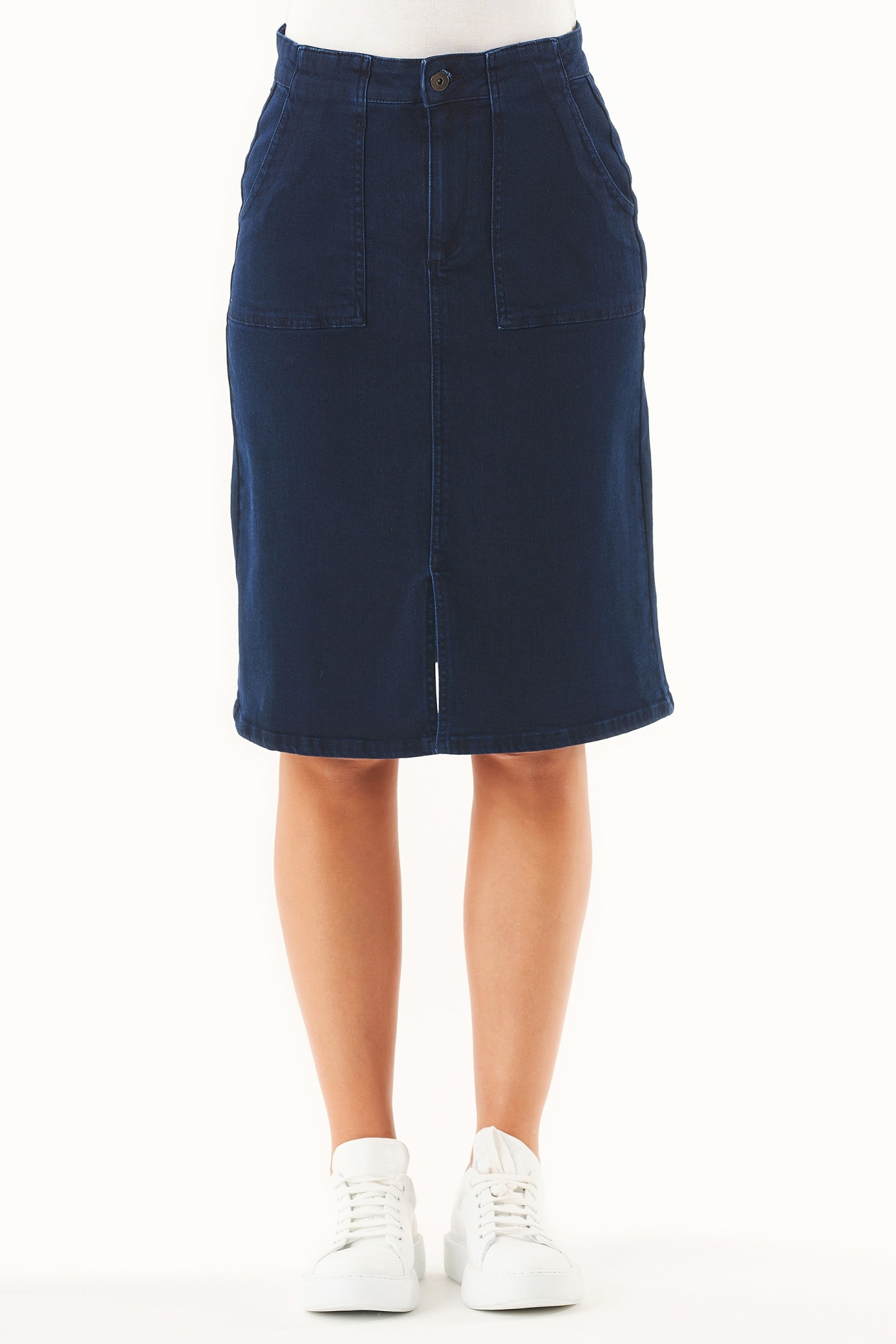ORGANICATION  Denim Rok Bio-Katoen Dark Navy