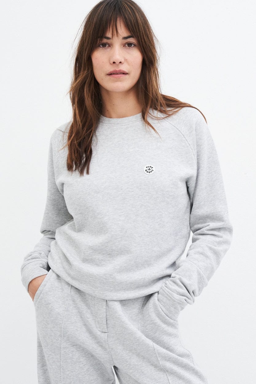 Kuyichi  Sweater Rubix Grijs Mêlee