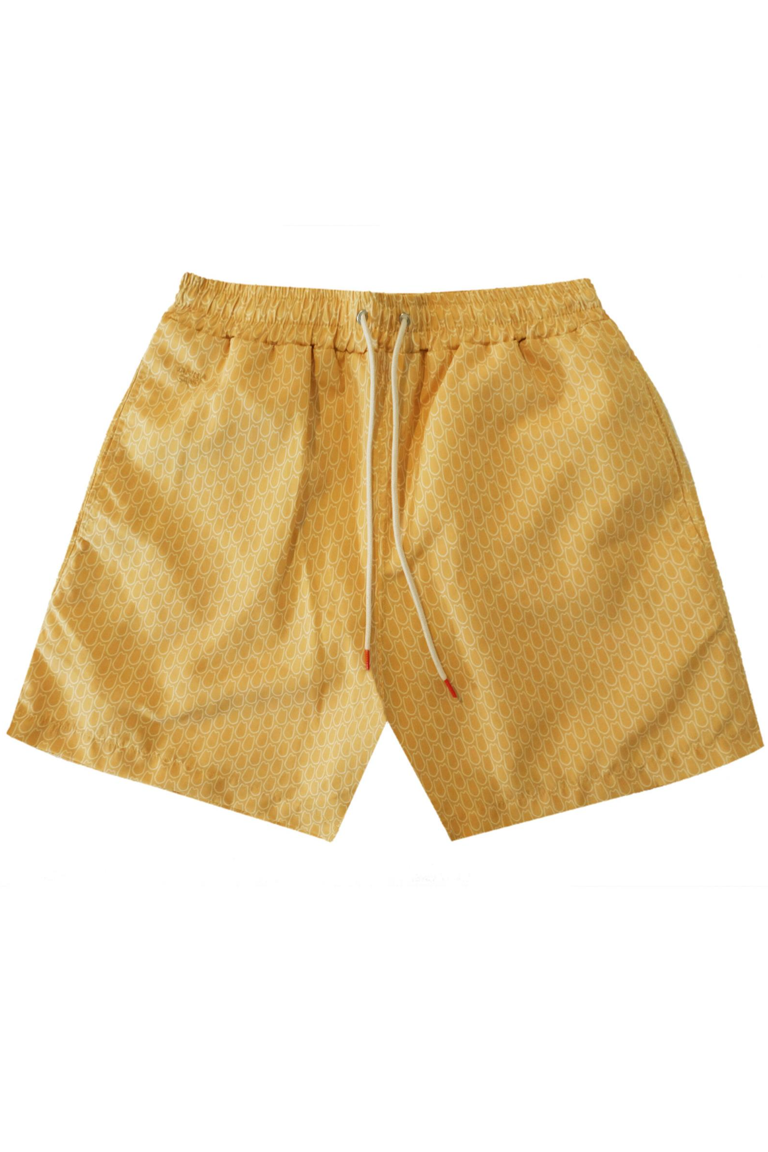 Vanilla Sand mannen vegan Zwemshorts Zand Geel