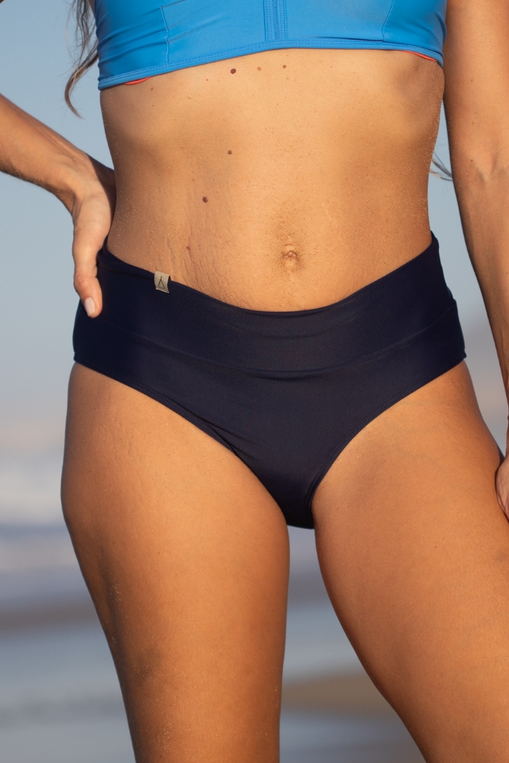 Inaska  Bikinibroekje Soft Waist Flow Donkerblauw