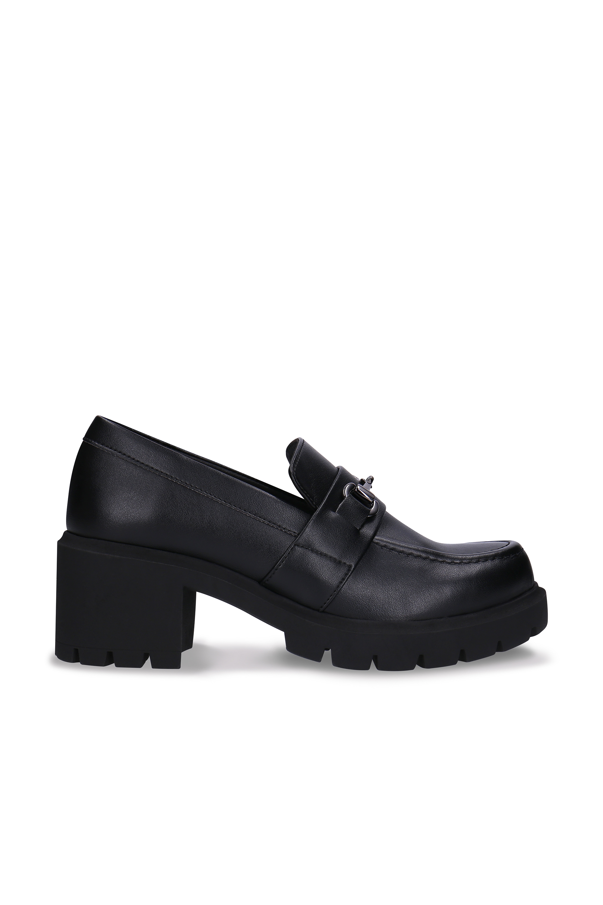 Nae  Loafers Met Hak Rais Zwart