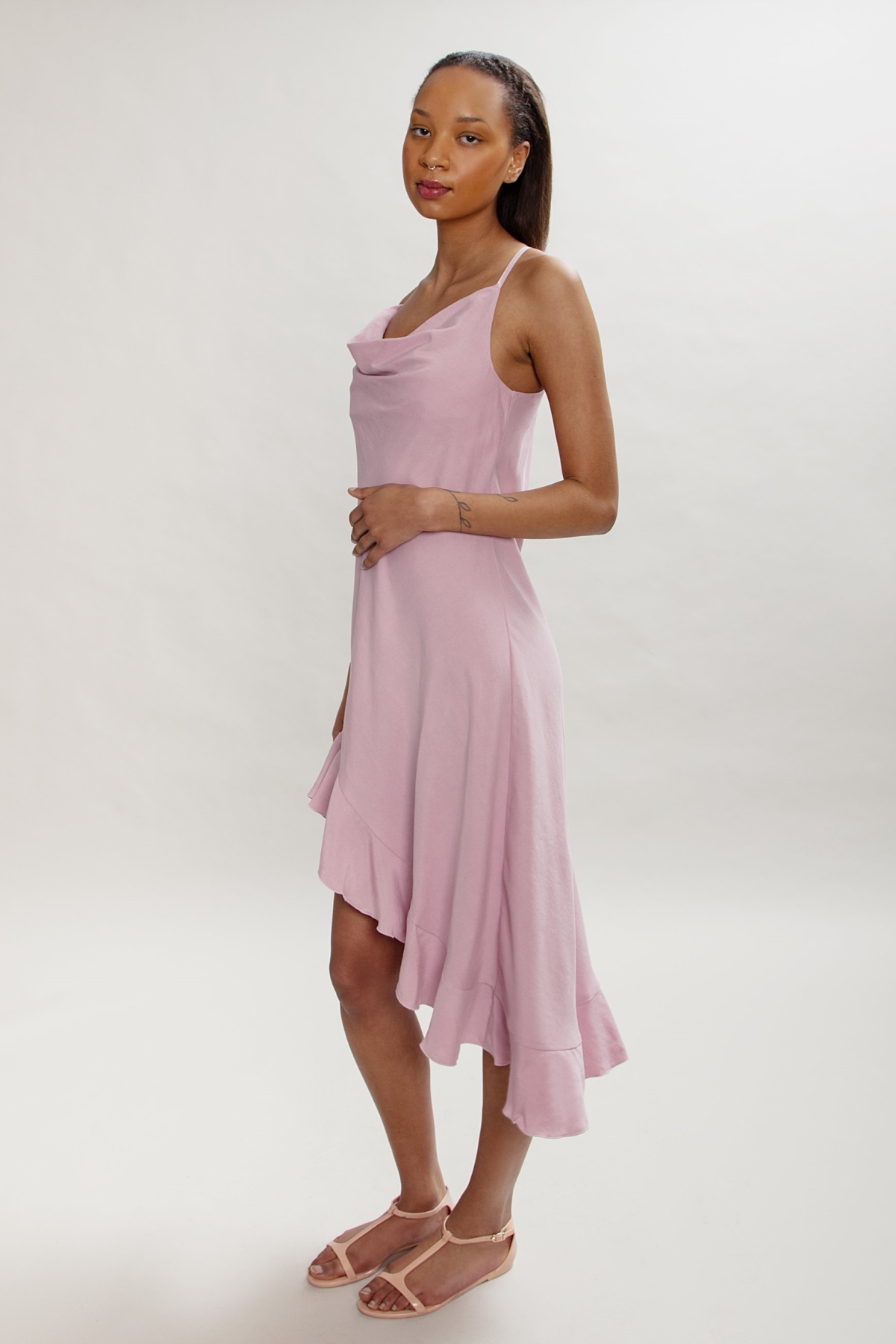MAHLA  Jurk Valerie Pioenroze