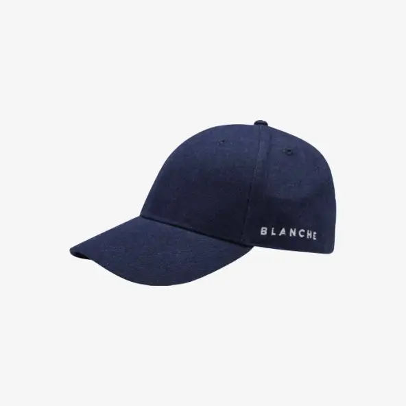 Logo Cap Denim | Blanche | Blauw