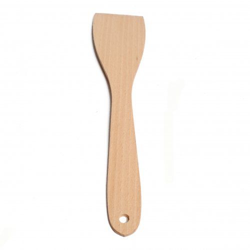 Spatel recht, beukenhout, 30 cm